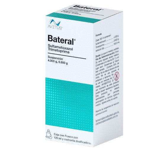 Bateral (Trimetoprima/Sulfametoxazol) Solución 120Ml 7502209810082