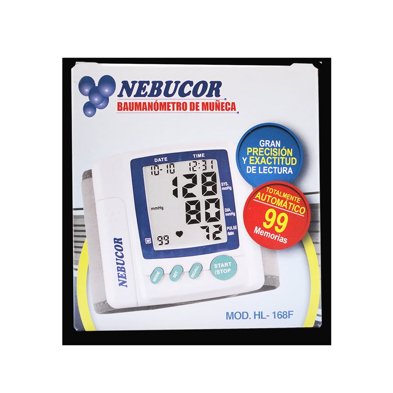 Baumanometro Nebucor Auto Muneca