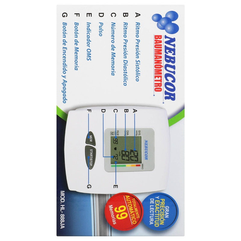 Baumanometro Nebucor Autom Brazo 7503012700010 perfil 7