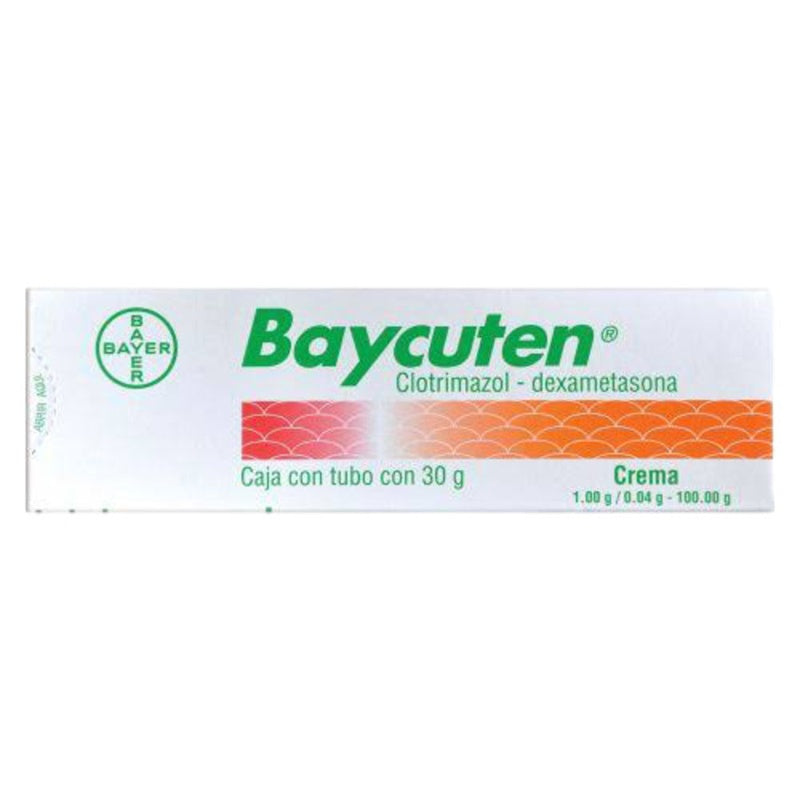 Baycuten 1 / 0.04 Gr / 100 Gr 30 Gr Crema Tópica