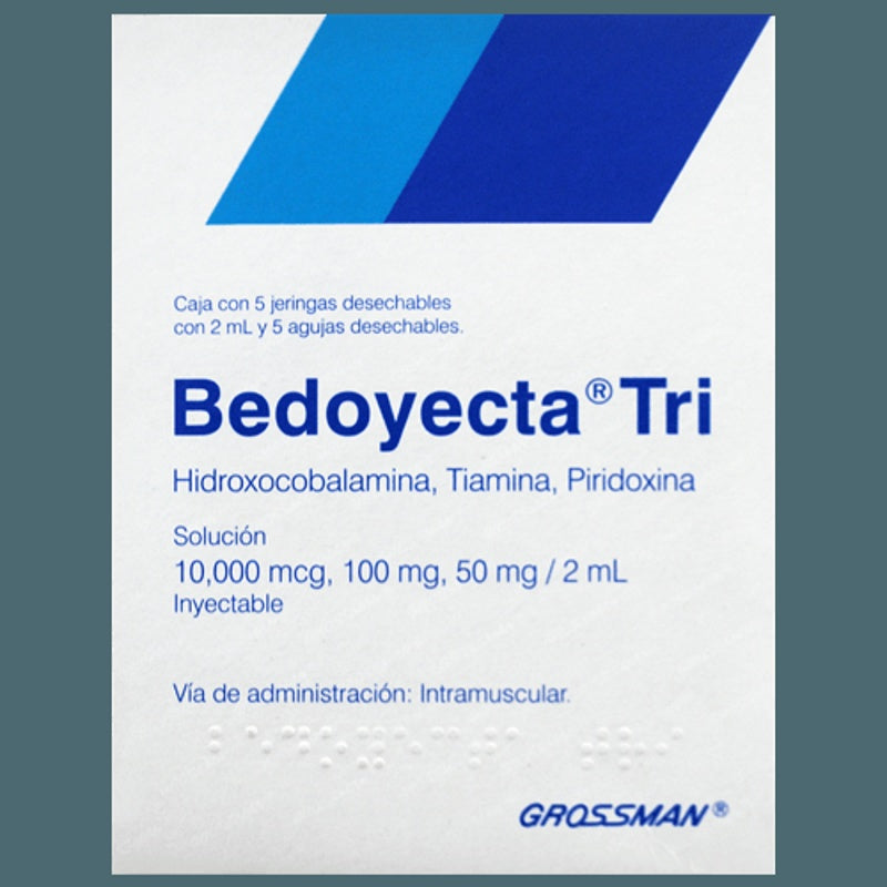 Bedoyecta Tri 2 Ml 5 Ampulas Im