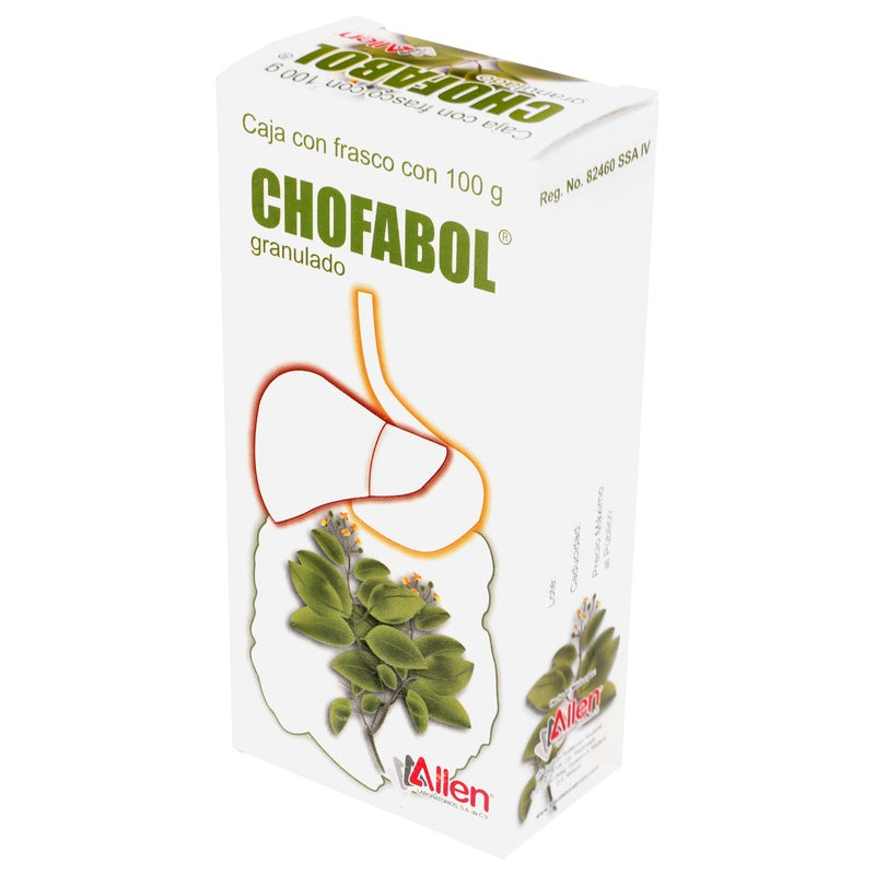 Belladona / Peptona / Cynara Scolymus / Boldo / Magnesio 100 Gr Polvo Gdo Chofabol 7501342800103 perfil 4