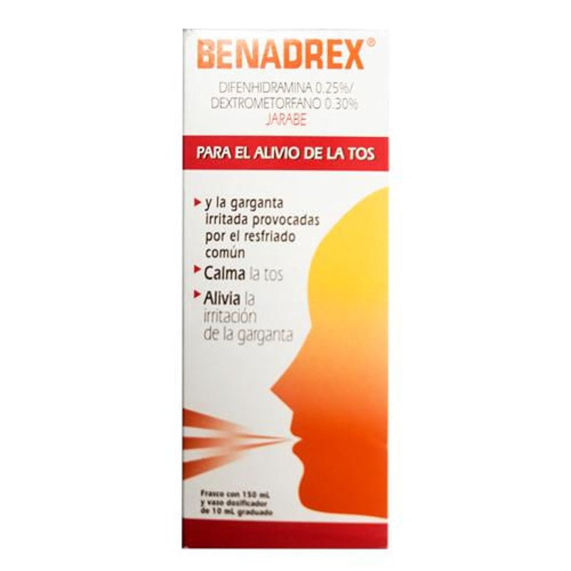 Benadrex 12.5 / 15 Mg / 5 Ml 150 Ml Jarabe