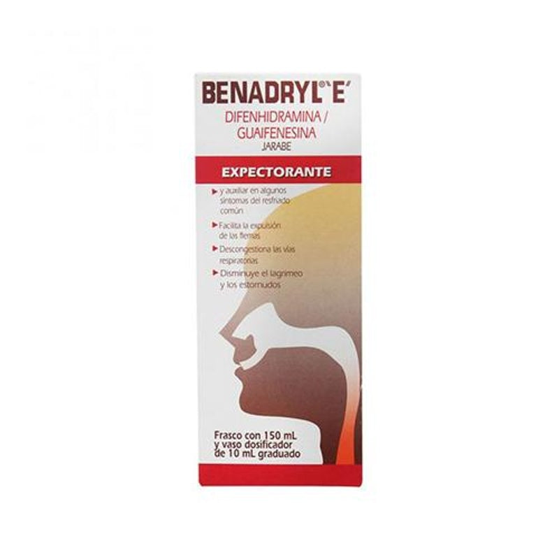Benadryl E 14 / 100 Mg / 5 Ml 150 Ml Jarabe