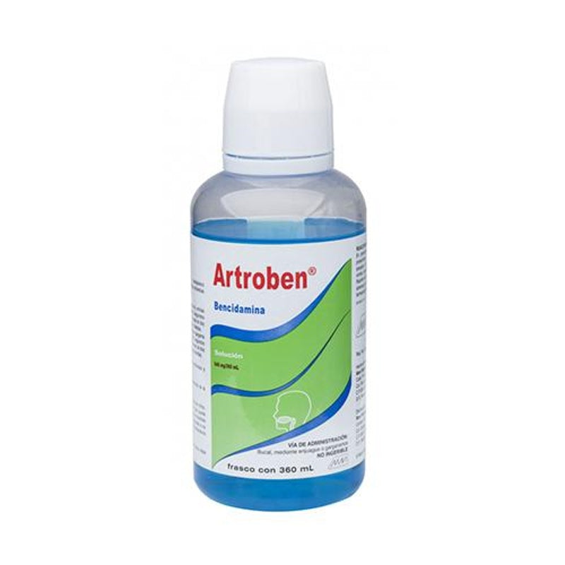 Bencidamina 150 Mg 360 Ml Solución Bucofaringea Artroben
