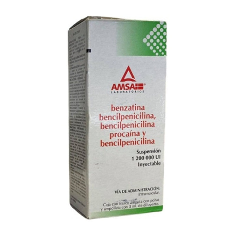 Bencilpenicilna / Benzatinica / Procainica 1,200,000 Amsa