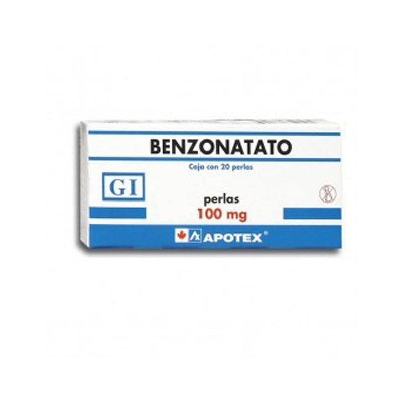 Benzonatato 100 Mg 20 Perlas Apotex