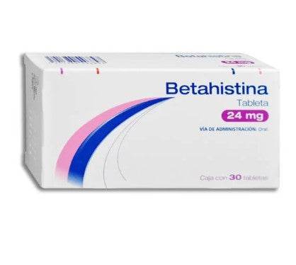 Betahistina Tabletas 24Mg Con 30 Psicofarma 7501384546847
