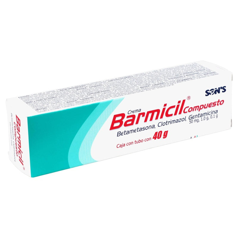 Betametasona / Clotrimazol / Gentamicina 50 / 1000 / 100 Mg / 100 Gr 40 Gr Crema Barmicil Cto 7502001166066 perfil 2