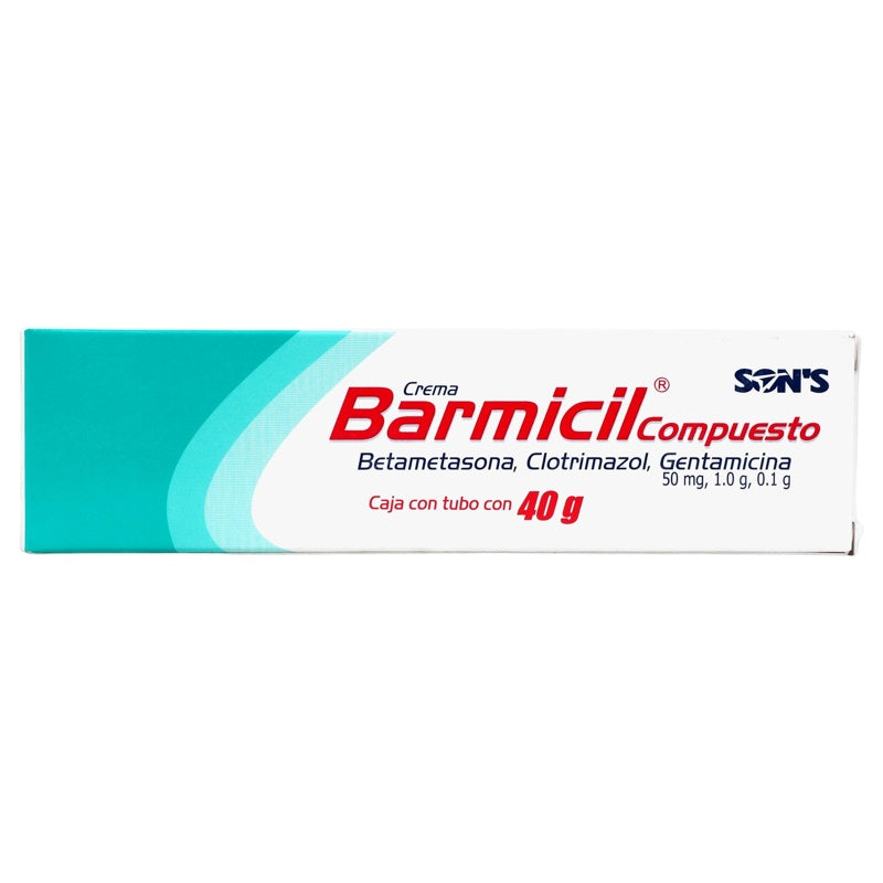 Betametasona / Clotrimazol / Gentamicina 50 / 1000 / 100 Mg / 100 Gr 40 Gr Crema Barmicil Cto 7502001166066 perfil 6