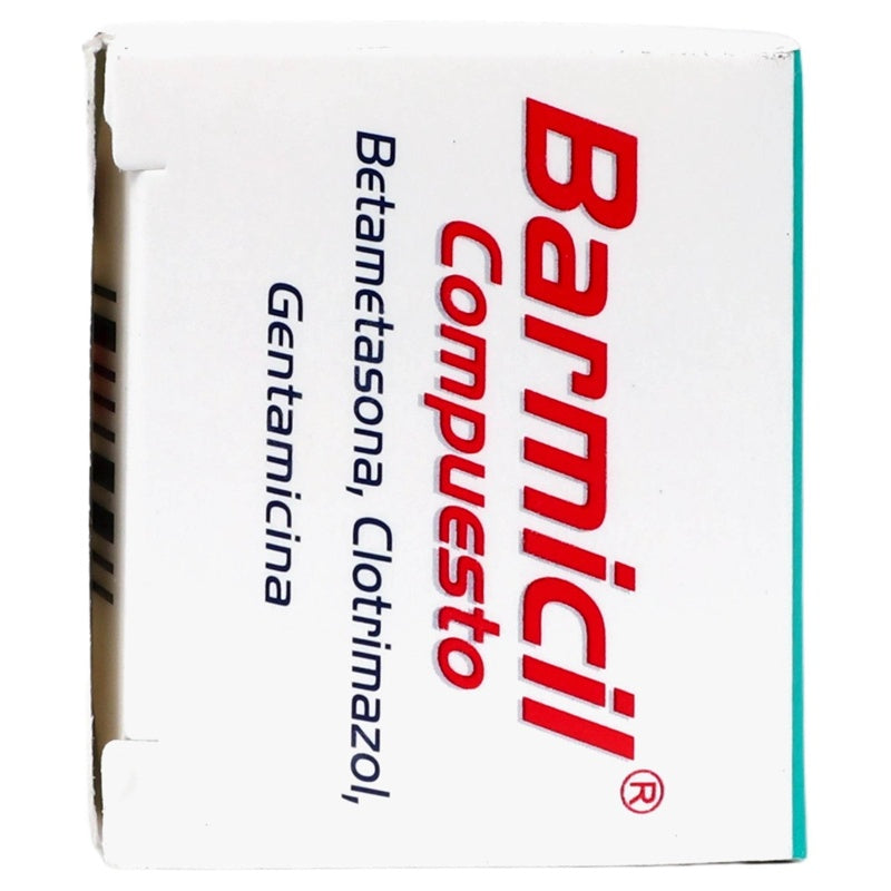 Betametasona / Clotrimazol / Gentamicina 50 / 1000 / 100 Mg / 100 Gr 40 Gr Crema Barmicil Cto 7502001166066 perfil 7