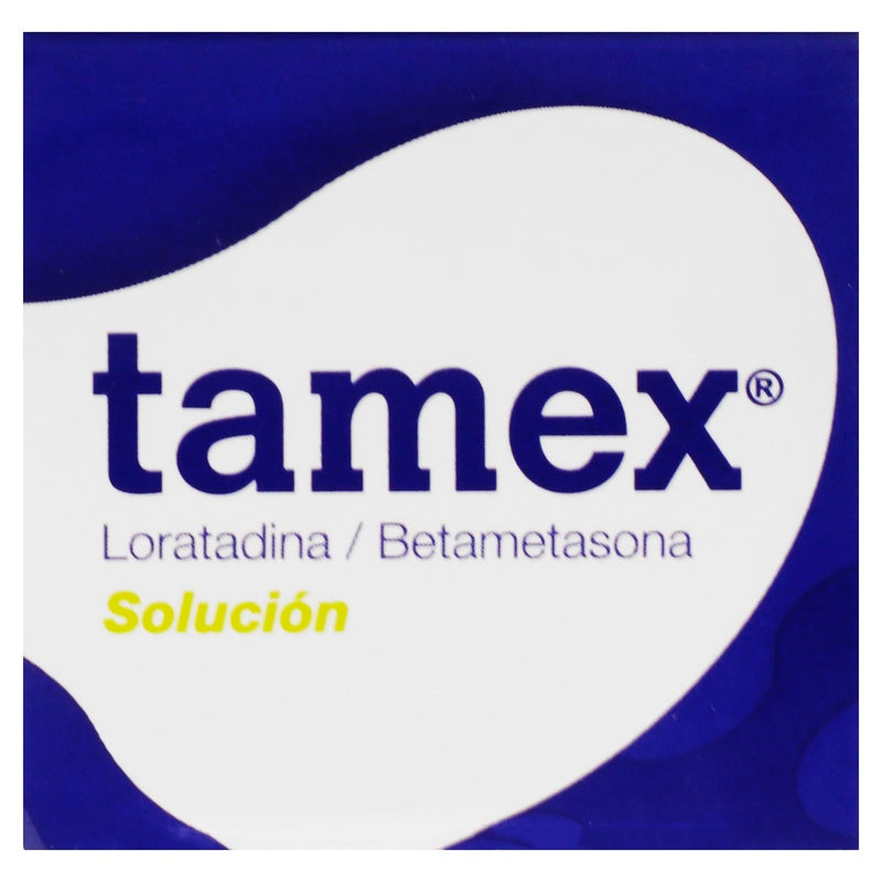 Betametasona / Loratadina 5 / 100 Mg / 100 Ml 60 Ml Solución Tamex 7501258206563 perfil 6