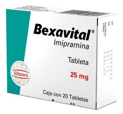 Bexavital (Imipramina) 25Mg Con 20 7501101600647