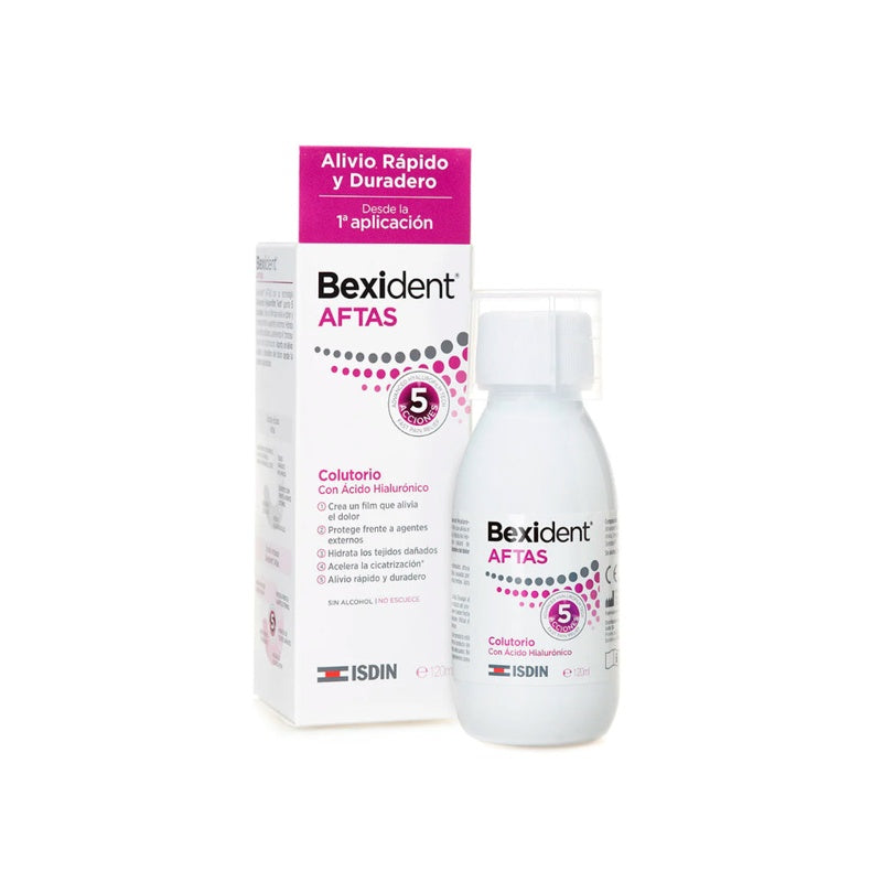 Bexident Isdin Aftas 5Acc 120 Ml