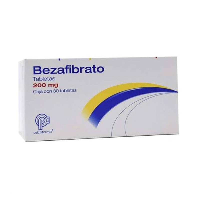 Bezafibrato 200 Mg Con 30 Tabletas Alpharma