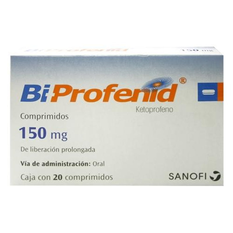 Bi Profenid 150 Mg Con 20 Tabletas