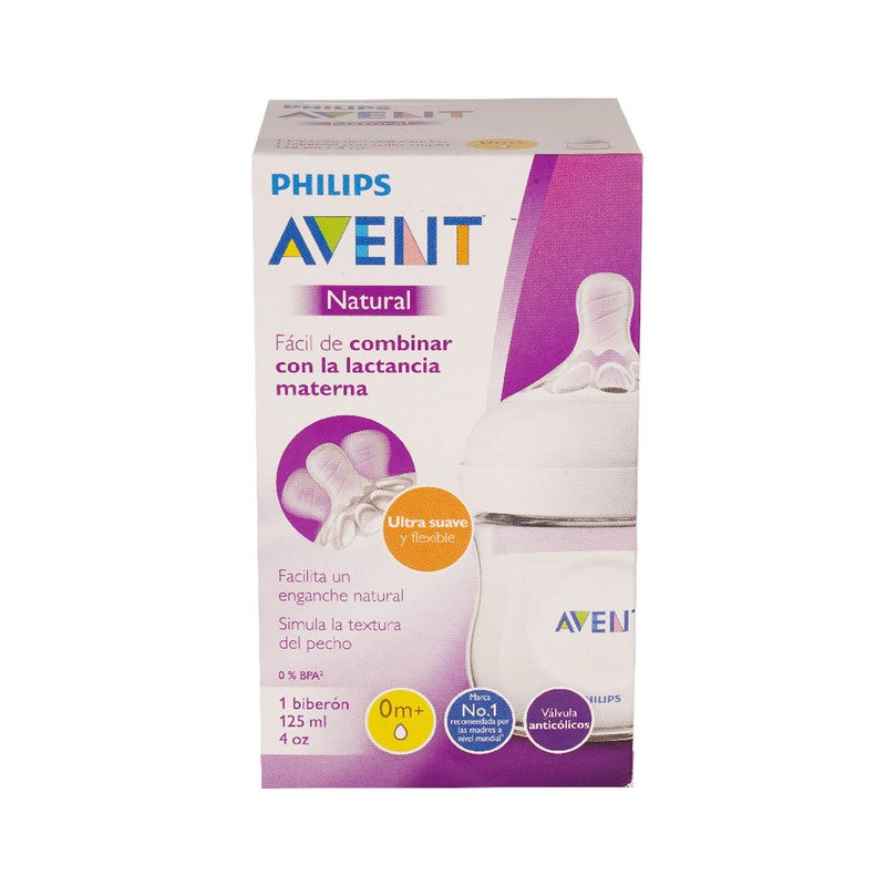 Biberón Avent Natural Blanco Rn 4 Oz 8720689007467 2