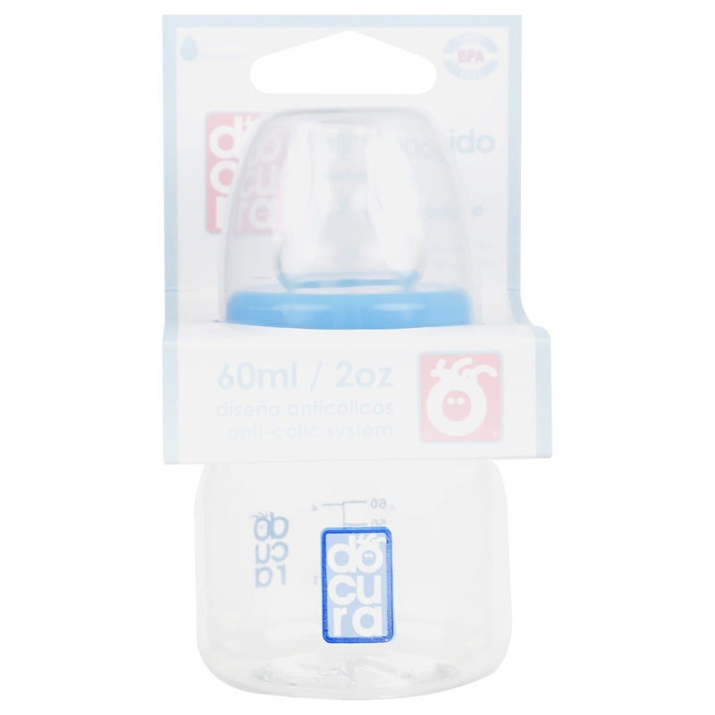 Biberón Docura Azul Rec Nacido 2 Oz