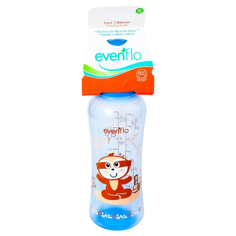 Biberón Evenflo Colores 8 Oz 7501027512574 perfil 3