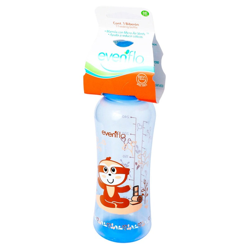 Biberón Evenflo Colores 8 Oz 7501027512574 perfil 4
