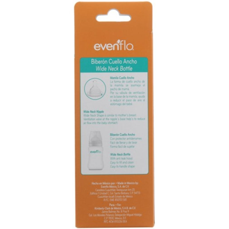 Biberón Evenflo Cuello Ancho Decorativo 9 Oz perfil 11
