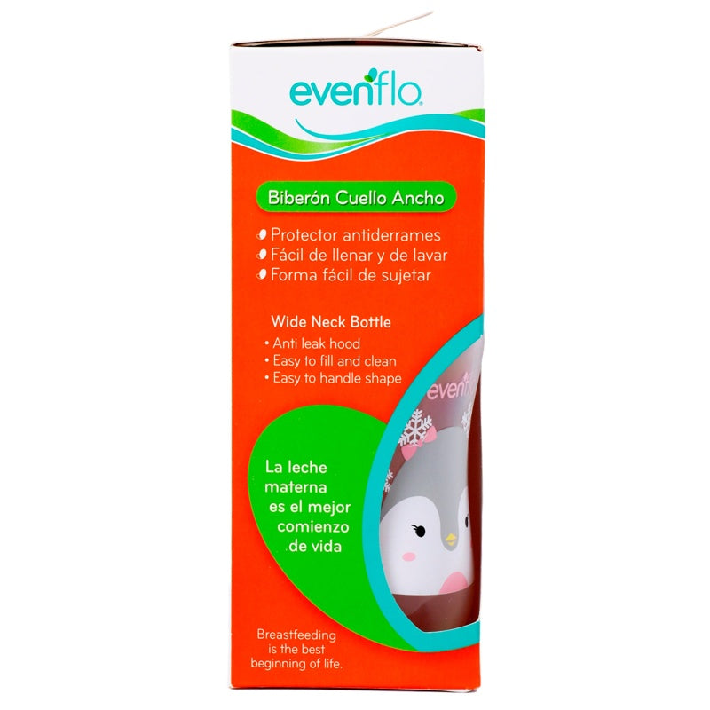 Biberón Evenflo Cuello Ancho Decorativo 9 Oz perfil 14