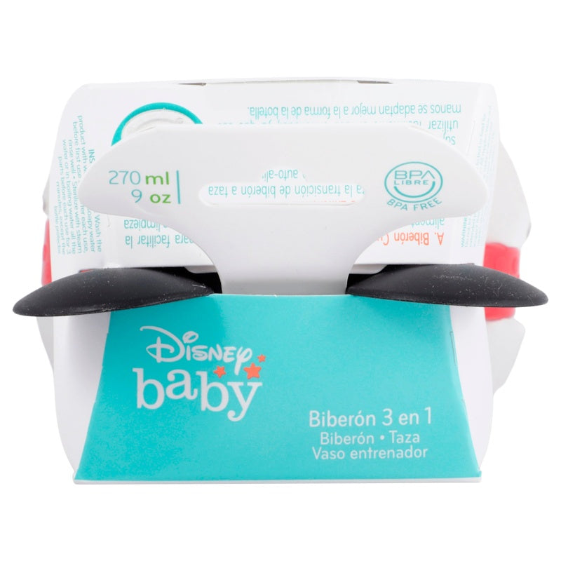 Biberón Evenflo Disney Cuello Ancho 3 En 1 perfil 6