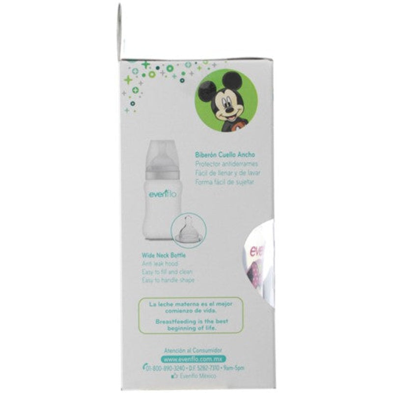 Biberón Evenflo Disney Cuello Ancho 5Oz 7501027513083 perfil 15