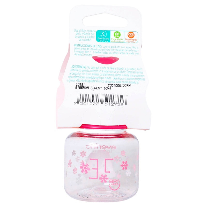 Biberón Evenflo Zoo 2 Onz 7501027512758 perfil 7