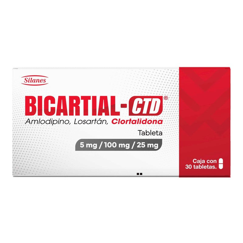 Bicartial Ctd 5  100  25 Mg Con 30 Tabletas 7501101600791