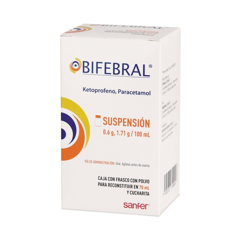 Bifebral 0.6 / 1.71 Gr / 100 Ml 70 Ml Suspensión
