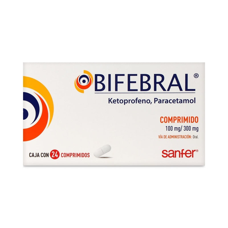 Bifebral 100 / 300 Mg Con 24 Comprimidos