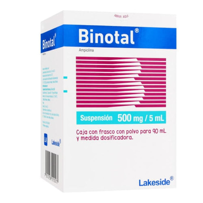 Binotal 500 Mg 90 Ml Suspensión 7501258210577