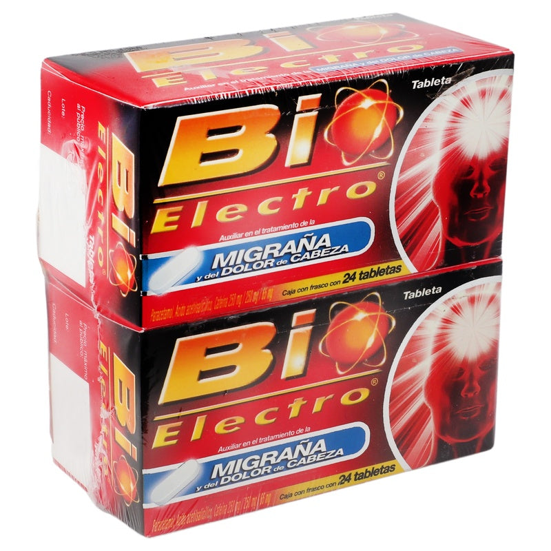 Bio Electro 250 / 250 / 65 Mg Con 24 Duopack Tabletas 650240060045 perfil 2