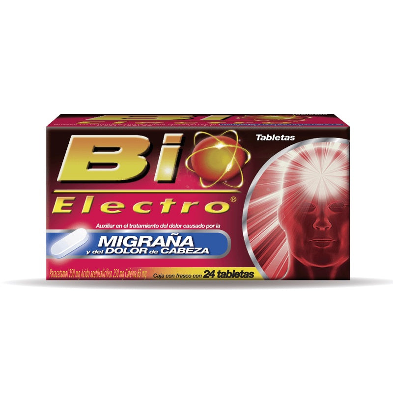 Bio Electro 250 / 250 / 65 Mg Con 24 Tabletas