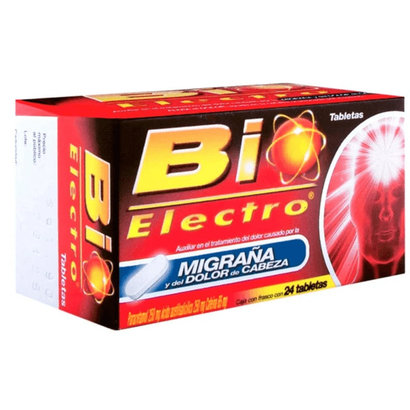 Bio Electro 250 / 250 / 65 Mg Con 24 Tabletas
