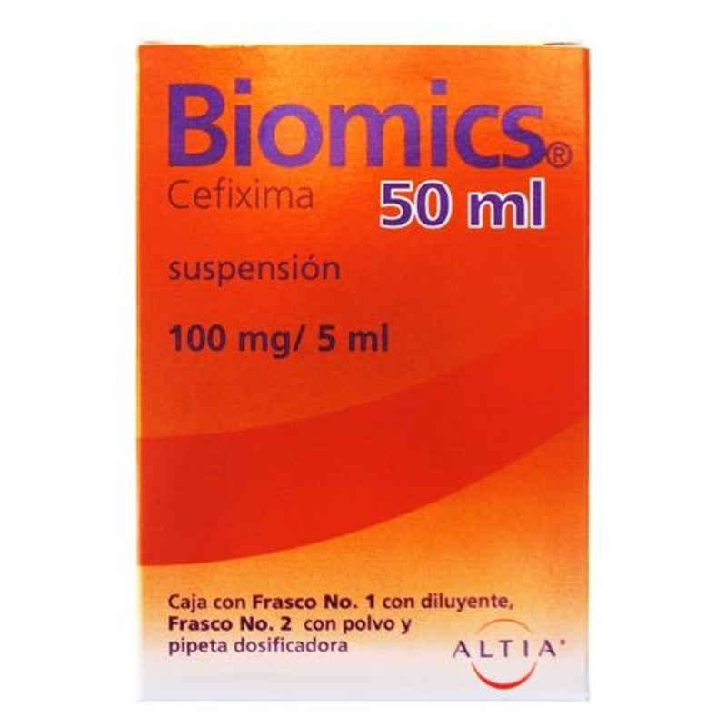 Biomics 100 Mg75 Ml 50 Ml Suspensión