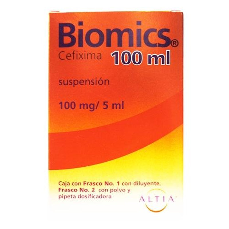 Biomics 100 Mg / 5 Ml 100 Ml Suspensión