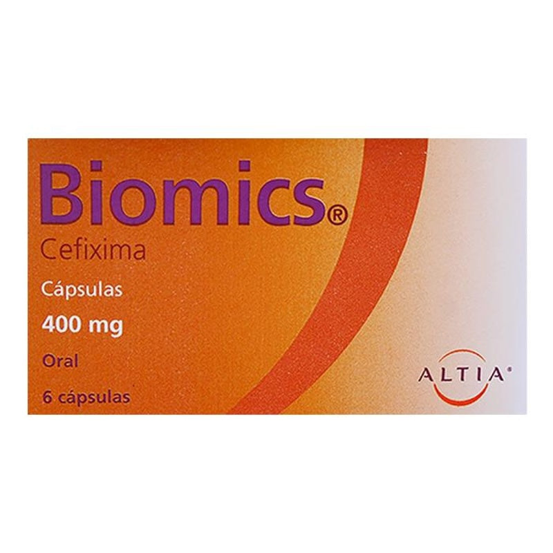 Biomics 400 Mg Con 6 Capsulas
