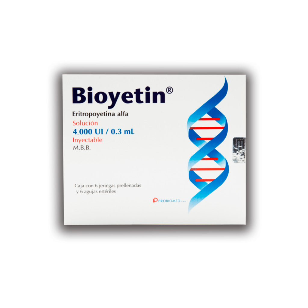 Bioyetin 4000Ui / Ml 6 Ampolletas 7502213140397