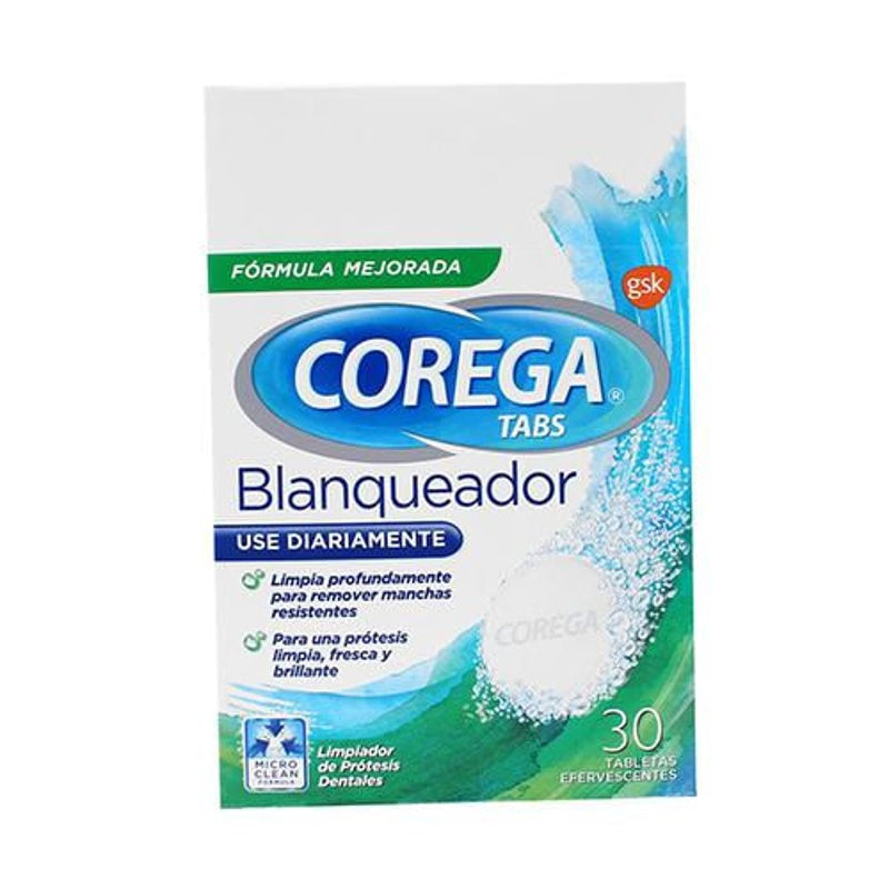 Blanq Protesis Corega 30 Tabletas Efervecente V
