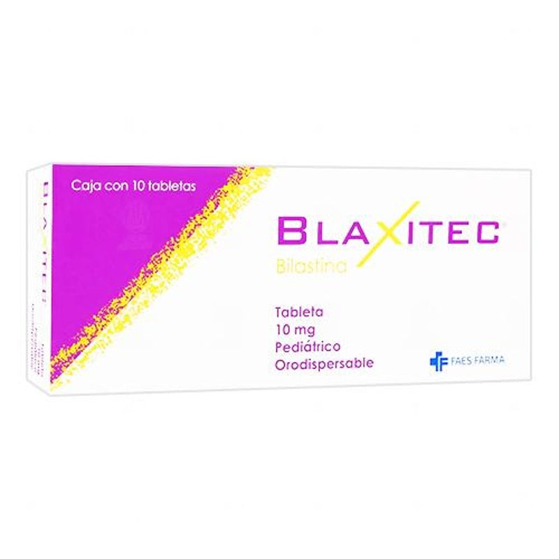 Blaxitec Pediátrico 10 Mg Con 10 Tabletas Orodisperssable