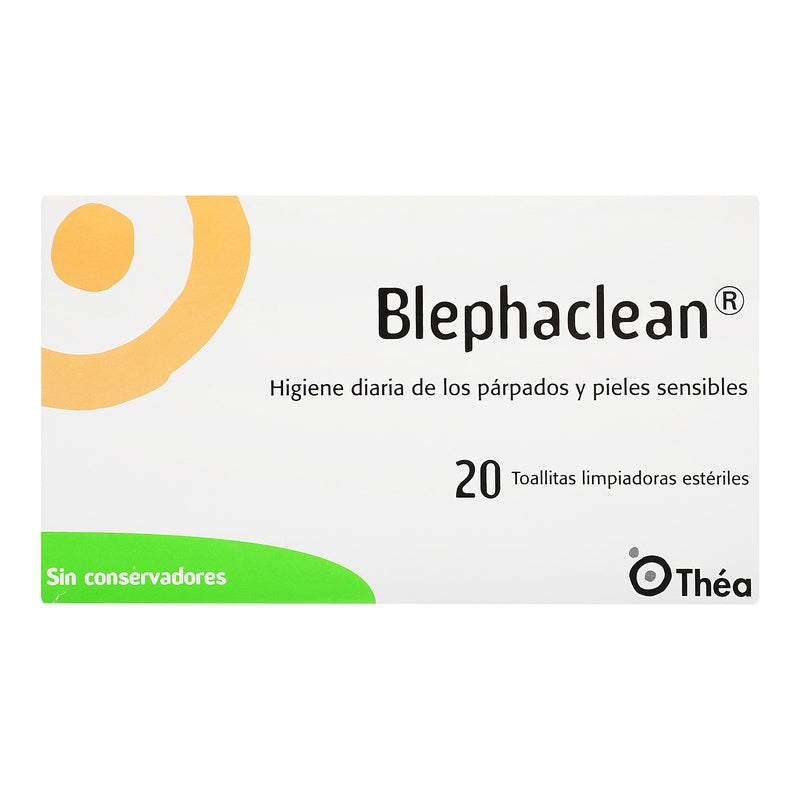 Blephaclean Compresa Esteril 20 Piezas 3662042003035