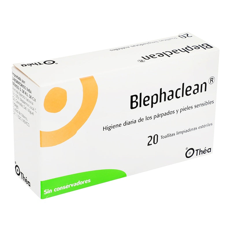 Blephaclean Compresa Esteril 20 Piezas 3662042003035 perfil 3