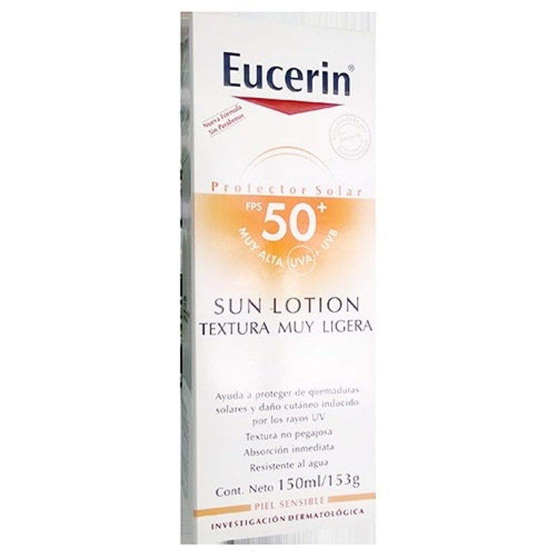 Bloqueador Solar Eucerin Extra Lig Fps 50150 Ml