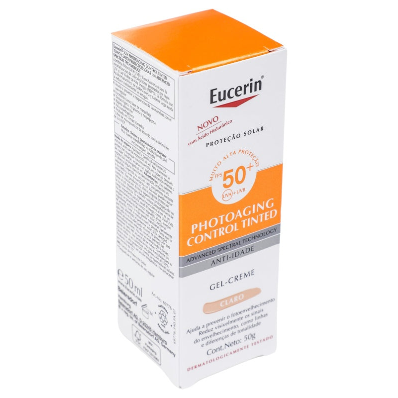 Bloqueador Solar Eucerin Sun Creme Claro 50 Ml