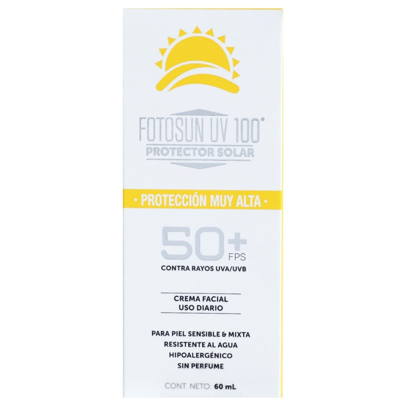 Bloqueador Solar Fotosun Uv 100 50+ Fps 60 Ml 7502253600516 perfil 5