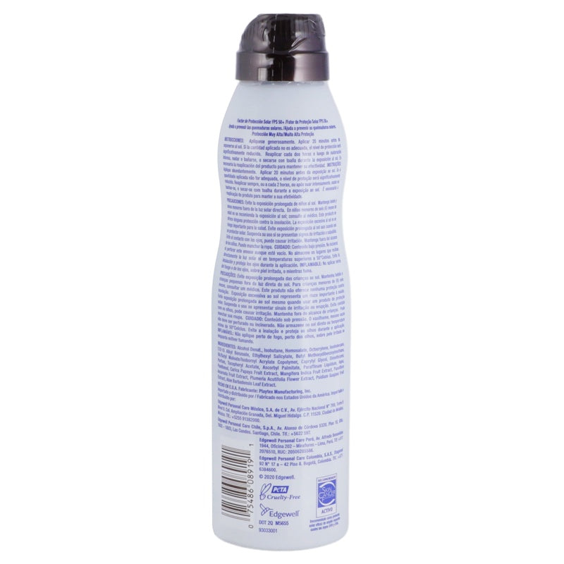 Bloqueador Solar Hawai T Ozono Fps 50+ Spray 180 Ml 75486089191 perfil 6