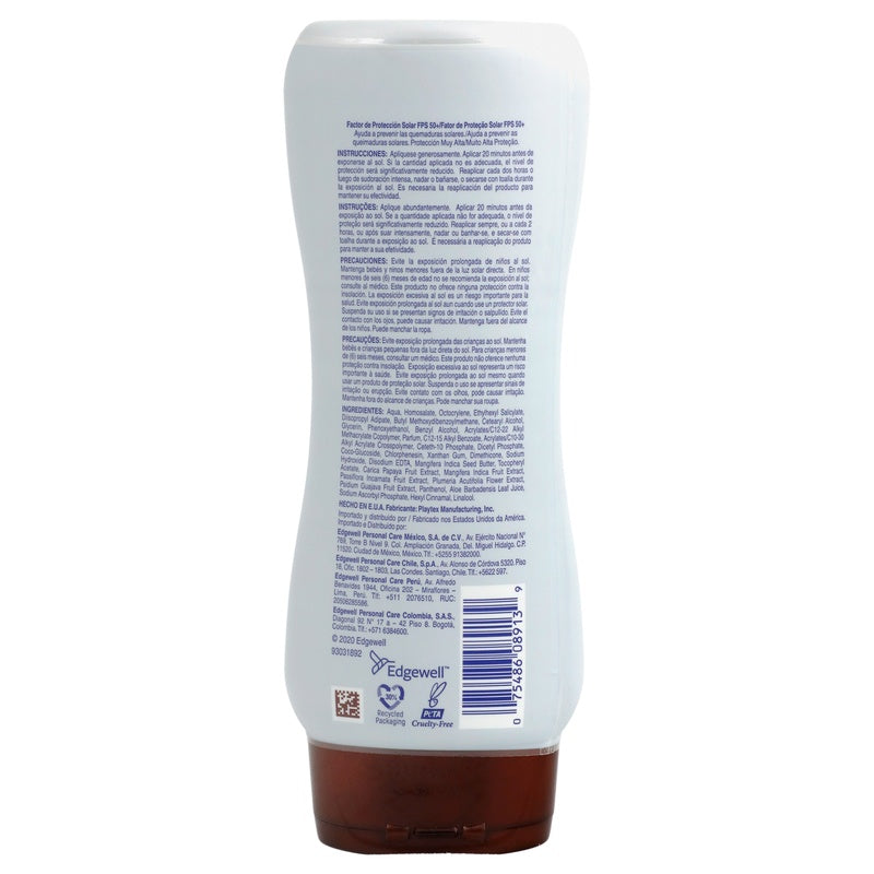 Bloqueador Solar Hawaiian Tropic Loción Ozono Fps 50 240 Ml 75486089139 perfil 3
