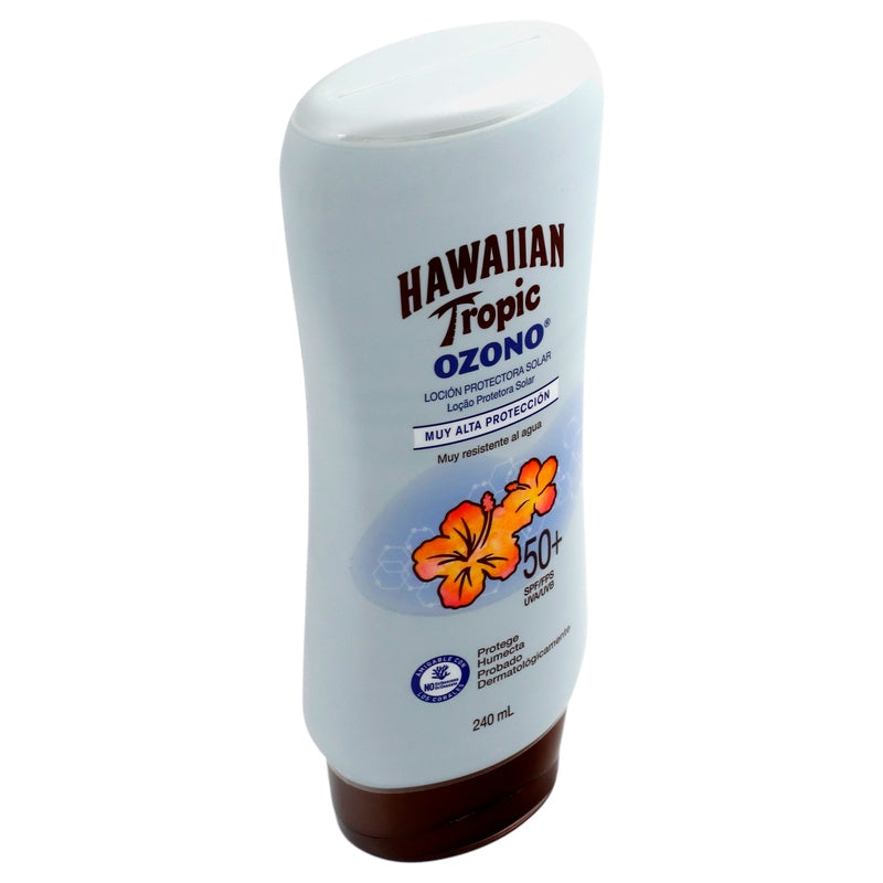 Bloqueador Solar Hawaiian Tropic Loción Ozono Fps 50 240 Ml 75486089139 perfil 5